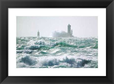 Framed Pointe Du Raz Print