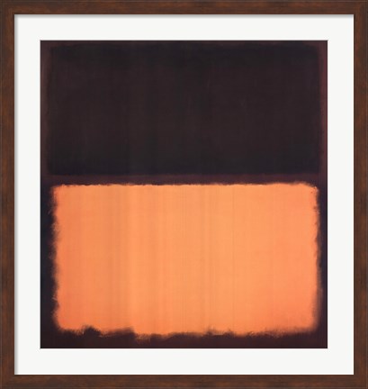 Framed Number 18, 1963 Print
