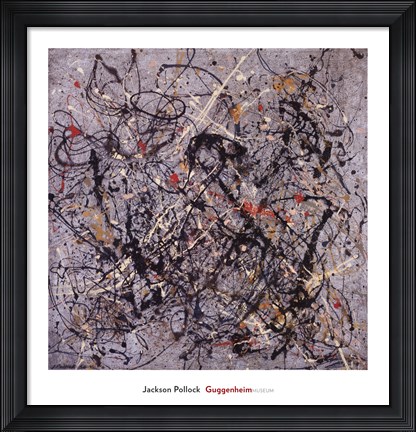 Framed Number 18, 1950 Print