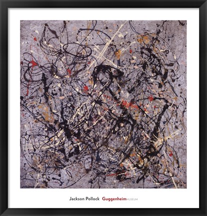 Framed Number 18, 1950 Print