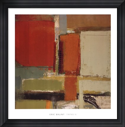 Framed Tapas II Print