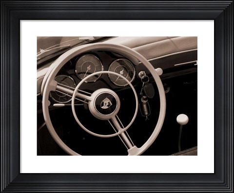 Framed Racing Print