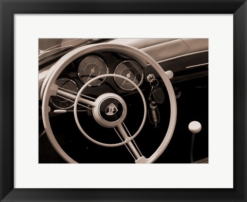 Framed Racing Print