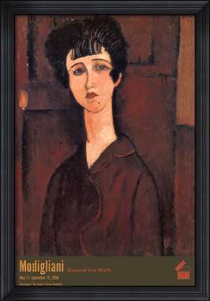 Framed Portrait of a Girl (Victoria) Print