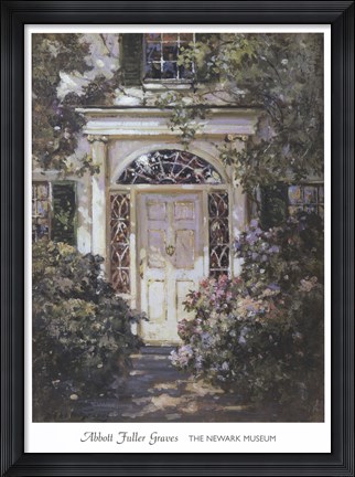 Framed Doorway, 19th Century Print
