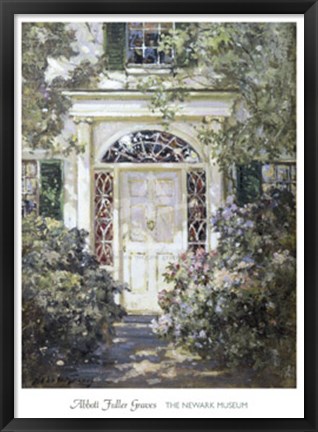 Framed Doorway, 19th Century Print