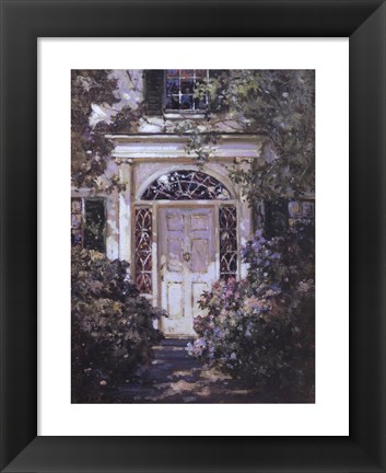 Framed Doorway, 19th Century Print