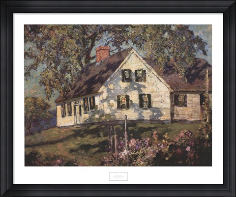 Framed Gardens, Hilltop Cape, 1926 Print