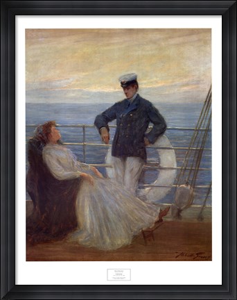 Framed Flirtation Print