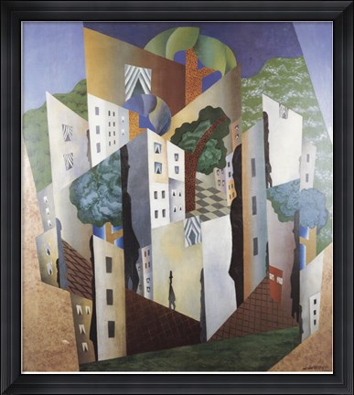 Framed La Ville Print