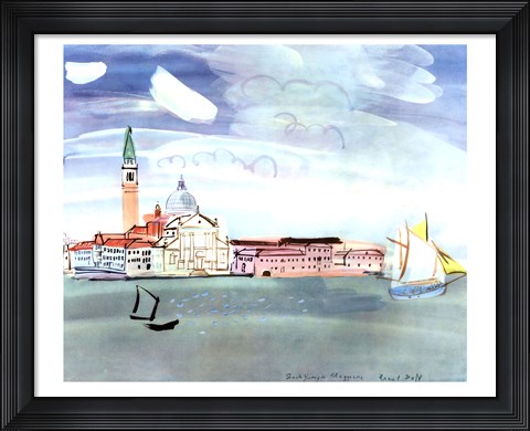 Framed San Giorgio Maggiore Print