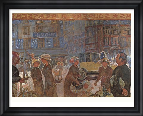 Framed Place Clichy Print