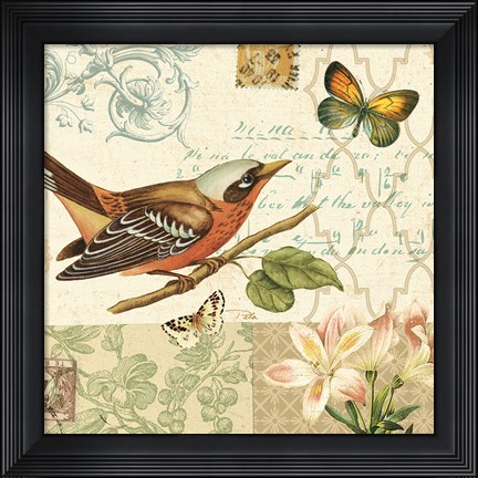 Framed Oak Avenue III Print