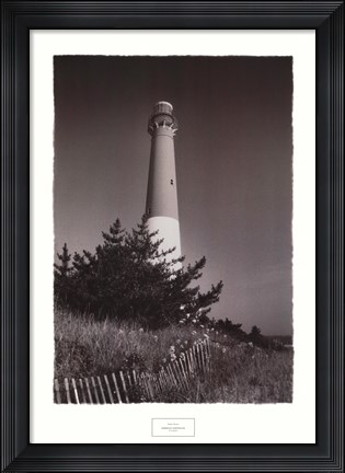 Framed Barnegat Lighthouse Print