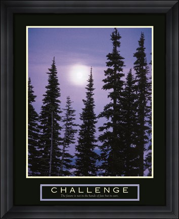 Framed Challenge - Moonrise Print