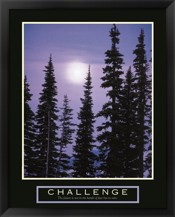 Framed Challenge - Moonrise Print