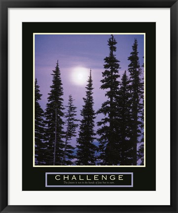 Framed Challenge - Moonrise Print