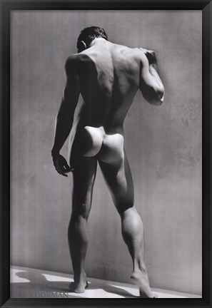 Framed Male Nude I Print