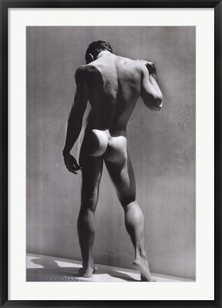 Framed Male Nude I Print