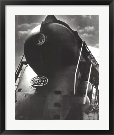 Framed New York Central Locomotive Print