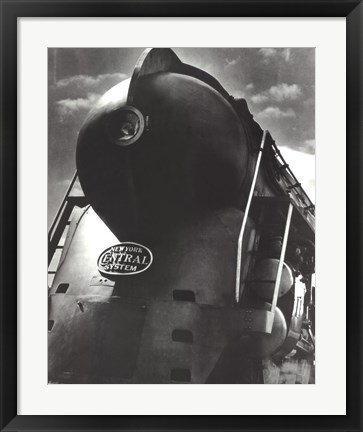 Framed New York Central Locomotive Print