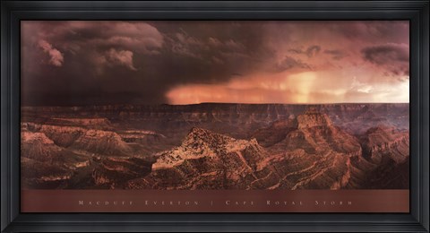 Framed Cape Royal Storm Print