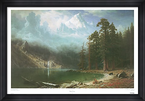 Framed Mount Corcoran Print