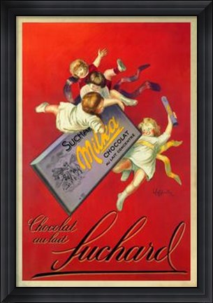 Framed Chocolat Suchard Print