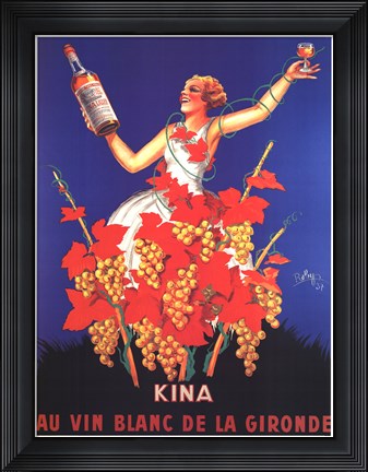 Framed Kina Print