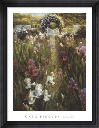 Framed Inviting Path Print