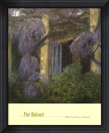 Framed Flowering Success of Summer Print