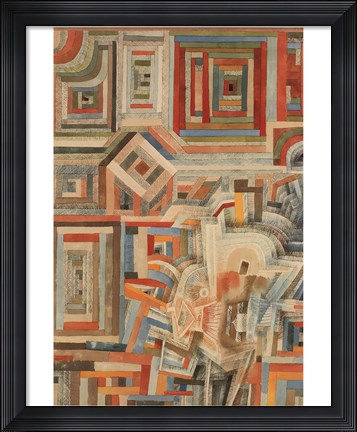 Framed Palace Partially Destroyed Print