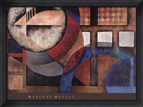 Framed Point of Light Print