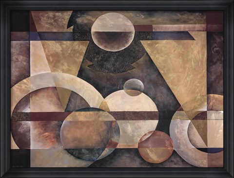 Framed Levitating Sphere Print