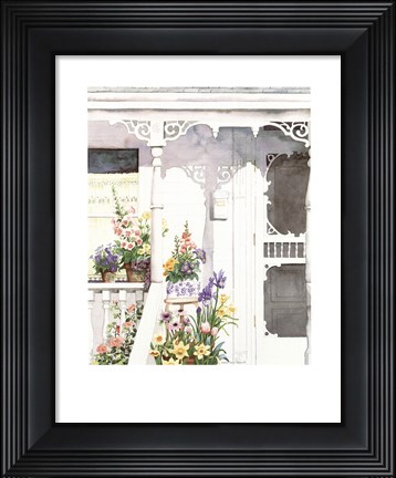 Framed Victorian Porch Print