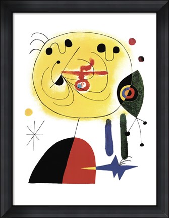 Framed And Fix the Hairs of the Star Print