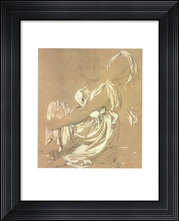 Framed Study for the Illiad Print