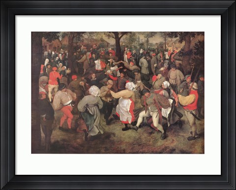 Framed Wedding Dance Print