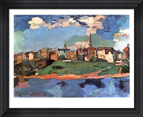 Framed Dresden Neustadt Print