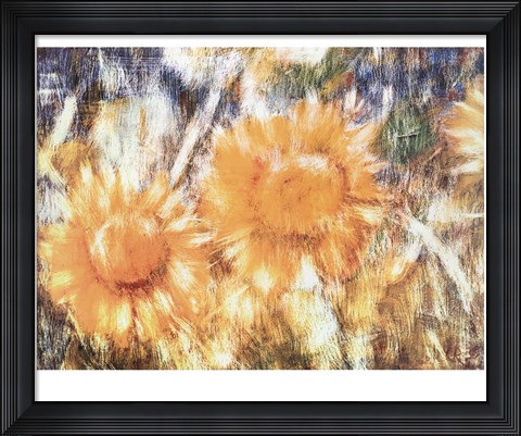 Framed Sunflowers Print
