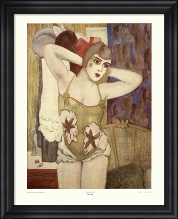 Framed Dressing Room Print