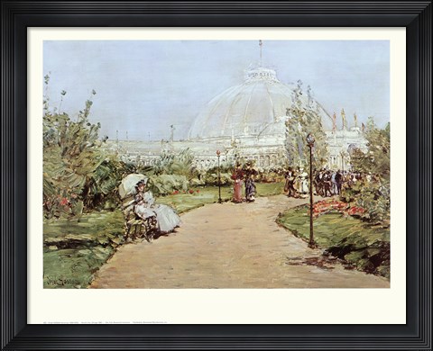 Framed World's Fair Chicago Print