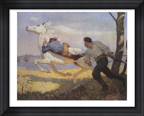 Framed Blue Lock the Queen Print