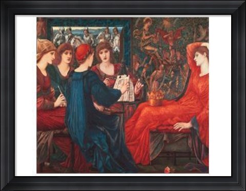Framed Laus Veneris Print