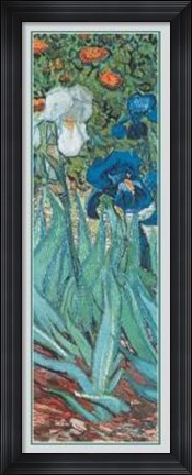 Framed Iris (detail) Print