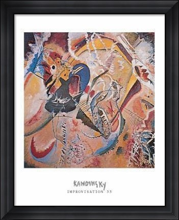 Framed Improvisation 35 Print