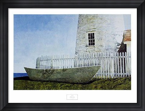 Framed Pemaquid Dory Print
