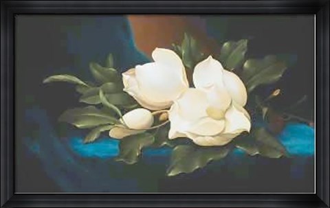 Framed Magnolias Print