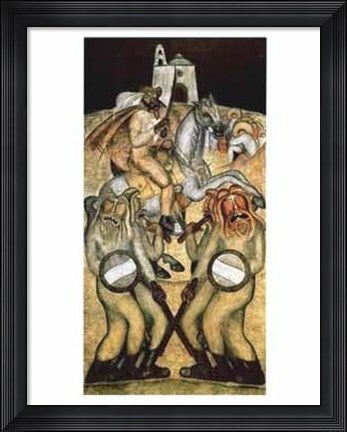 Framed Battle Dance Print