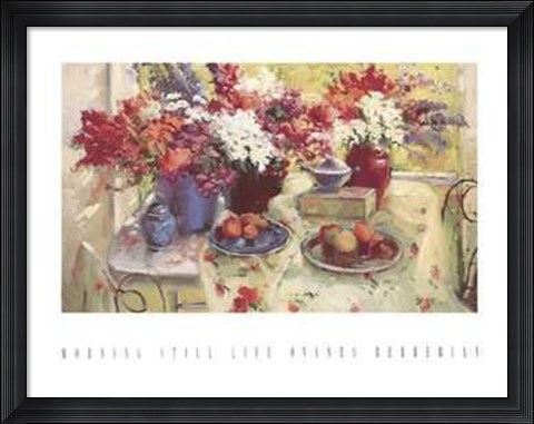 Framed Morning Still Life Print